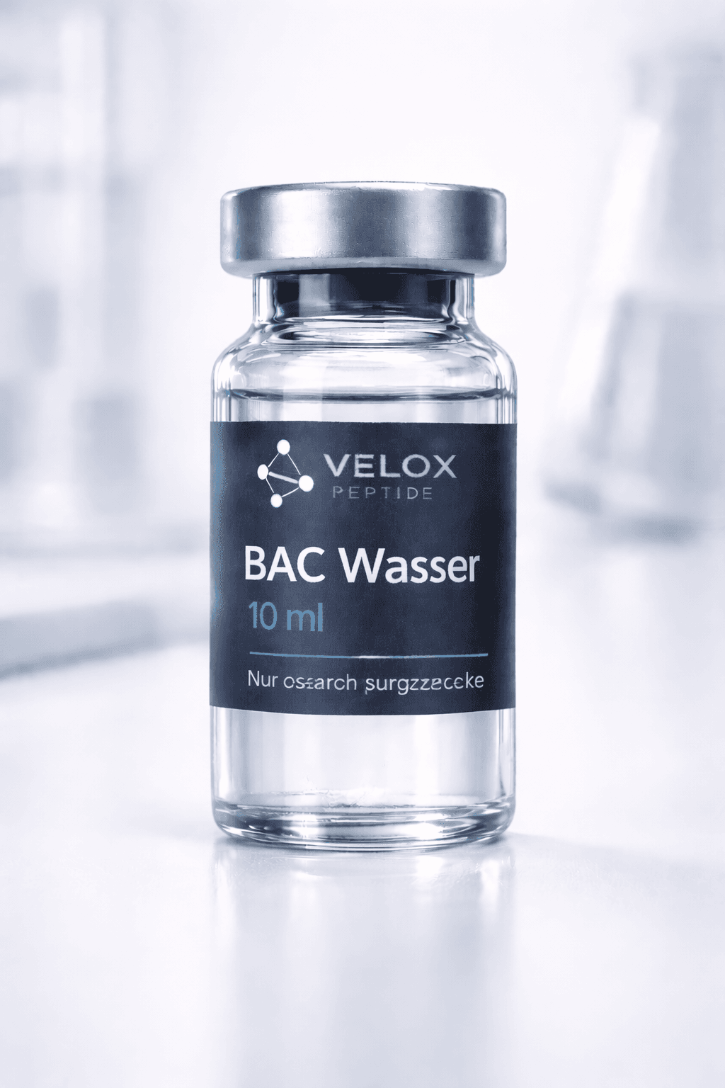 Bacteriostatic Water (BAC Water) – 99.9% purity research peptide