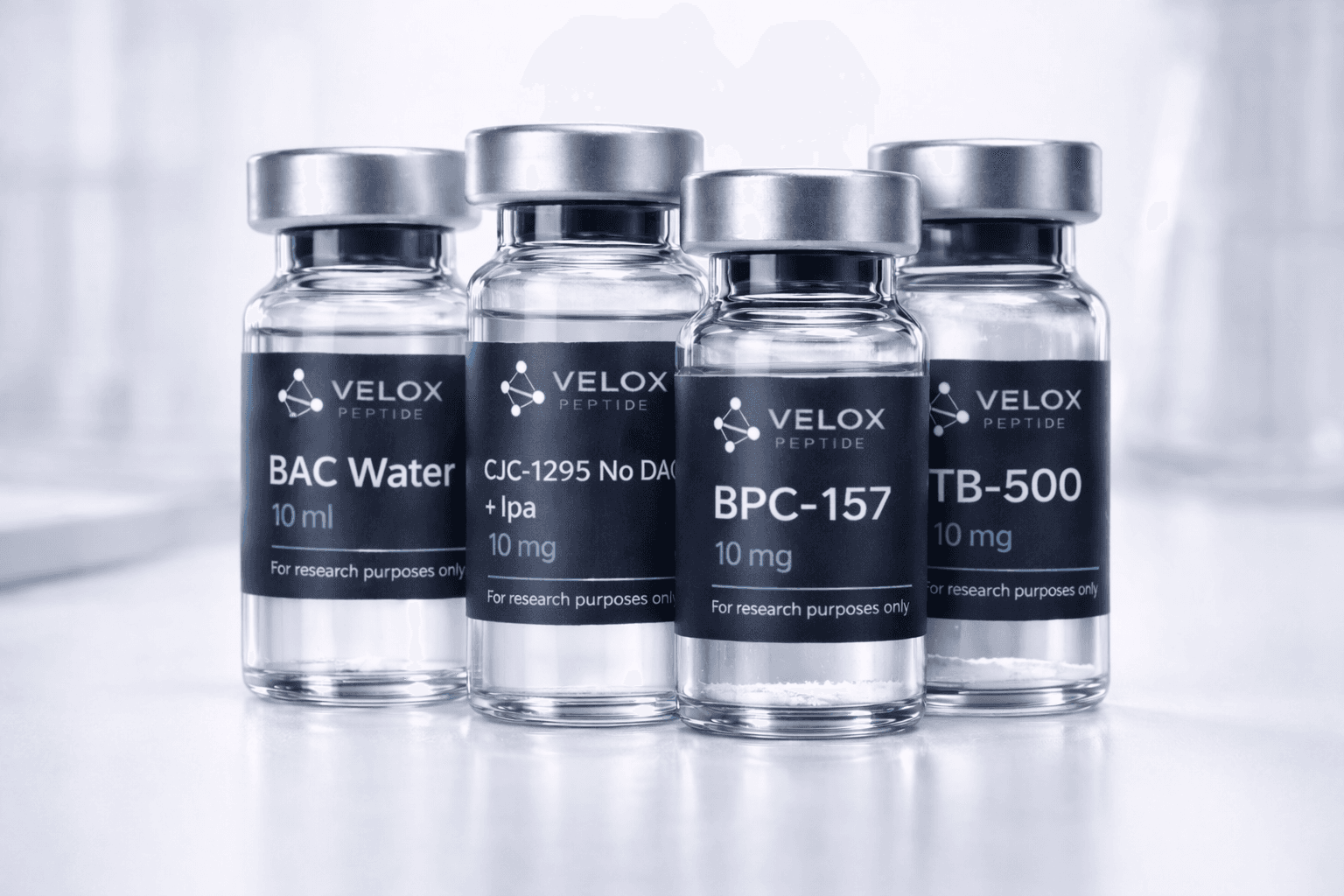Full Recovery Stack (BPC-157 + TB-500 + CJC-1295) – 99.0% purity research peptide