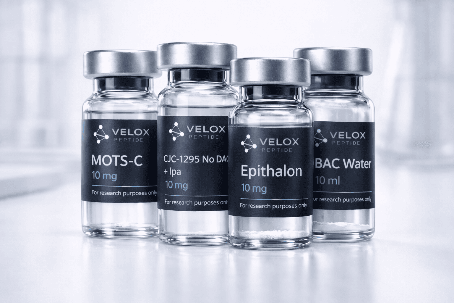 Bio Hacker Performance Stack (CJC-1295 + MOTS-C + Epitalon) – 99.0% purity research peptide